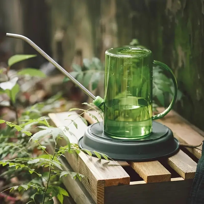 1L Watering Can with Long Reach Spout & Sprinkler