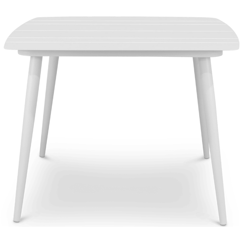 Amalfi Square Dining Table in Arctic White