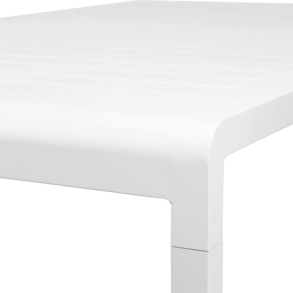 Santorini Bar Table in Artic White