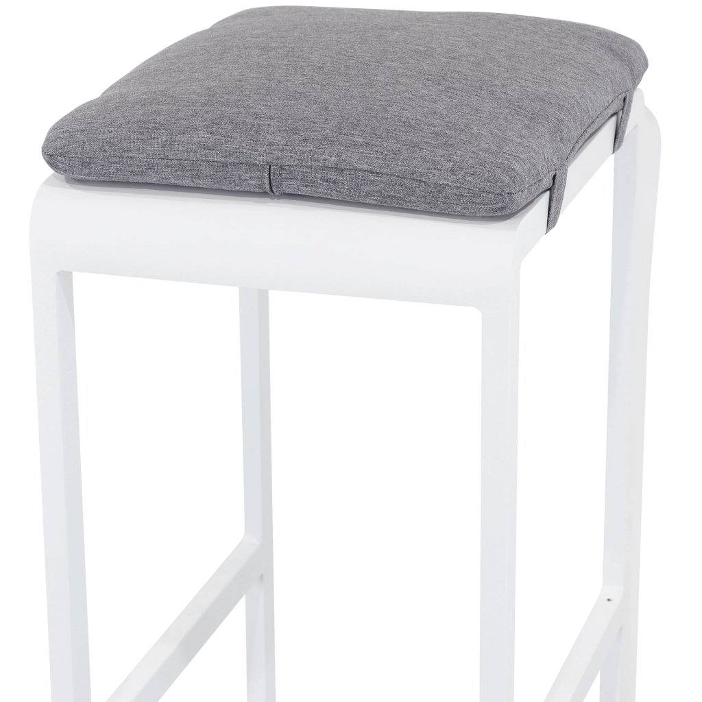 Santorini Barstool in Artic White