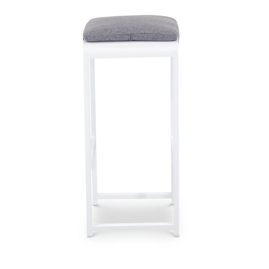 Santorini Barstool in Artic White