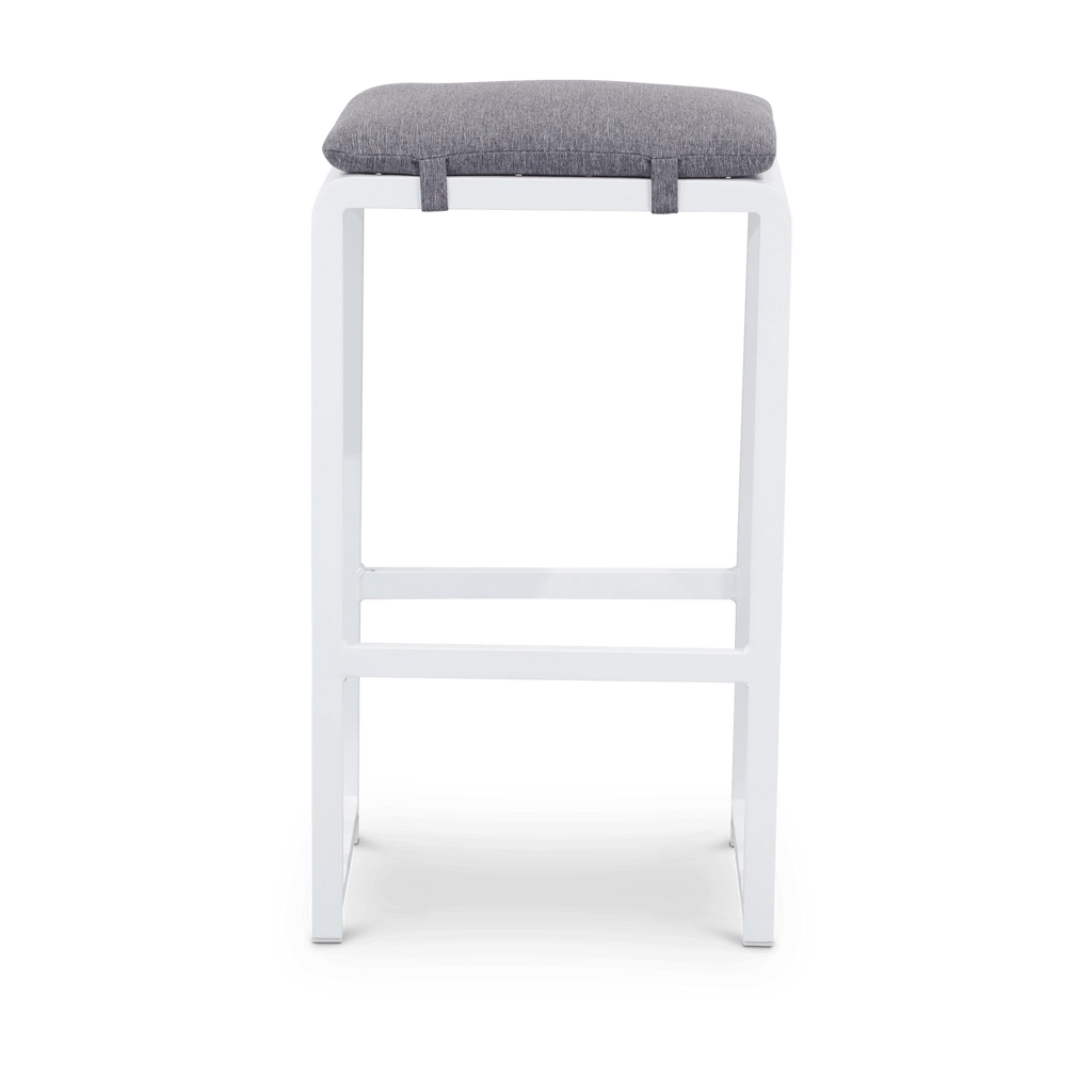 Santorini Barstool in Artic White