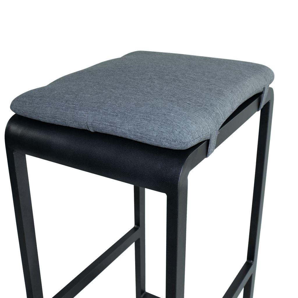 Santorini Barstool in Gunmetal