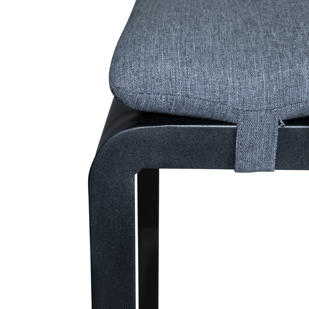 Santorini Barstool in Gunmetal