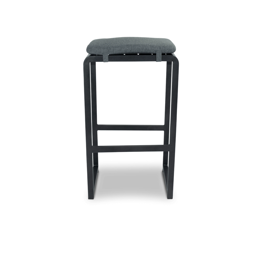 Santorini Barstool in Gunmetal