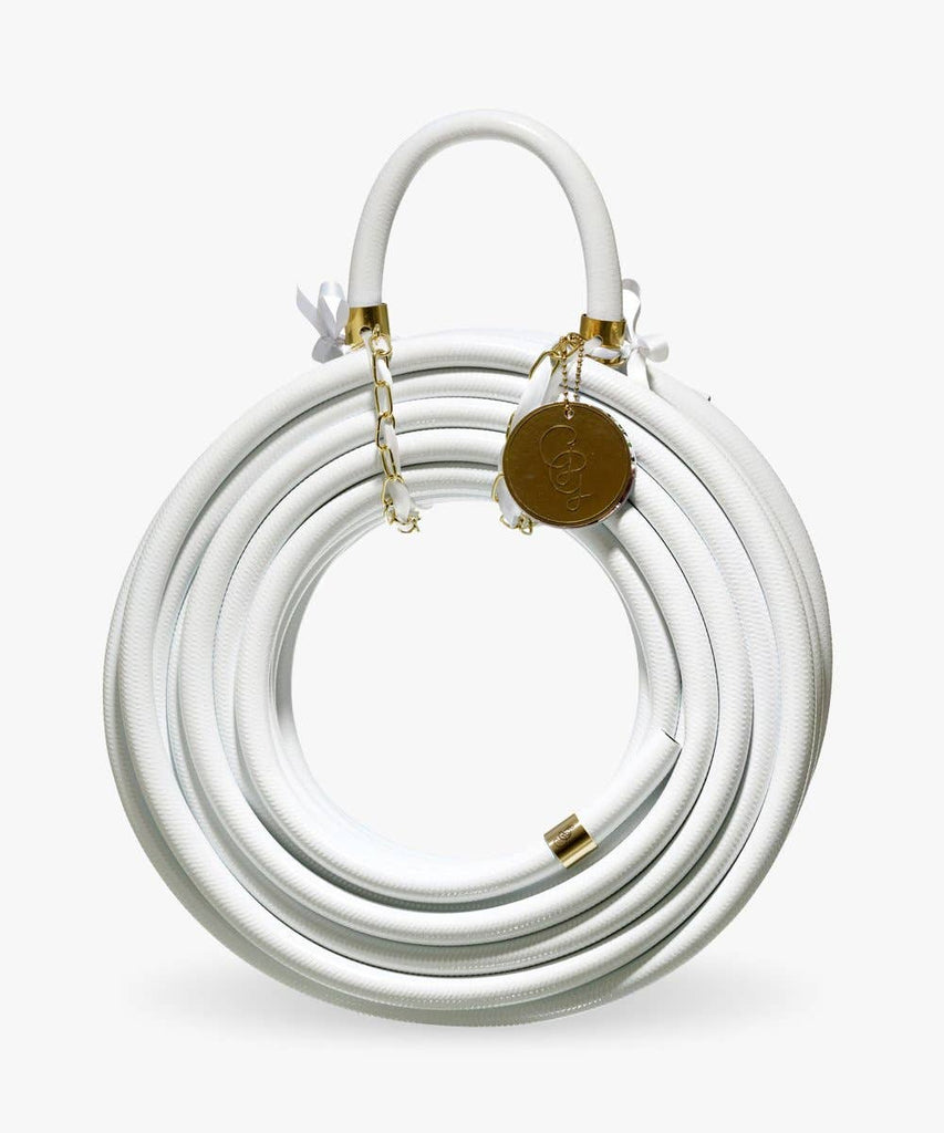 White Snake Garden Hose