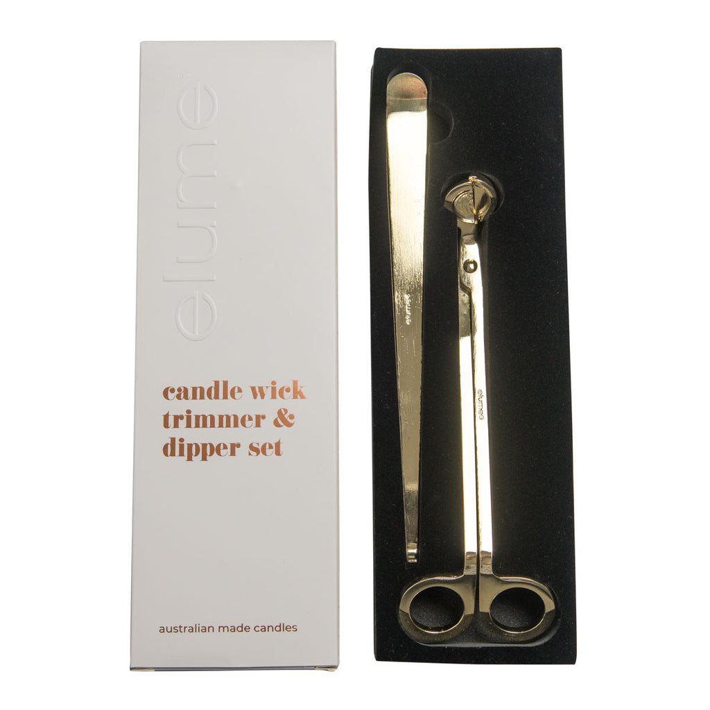 Wick Trimmer & Candle Dipper Set