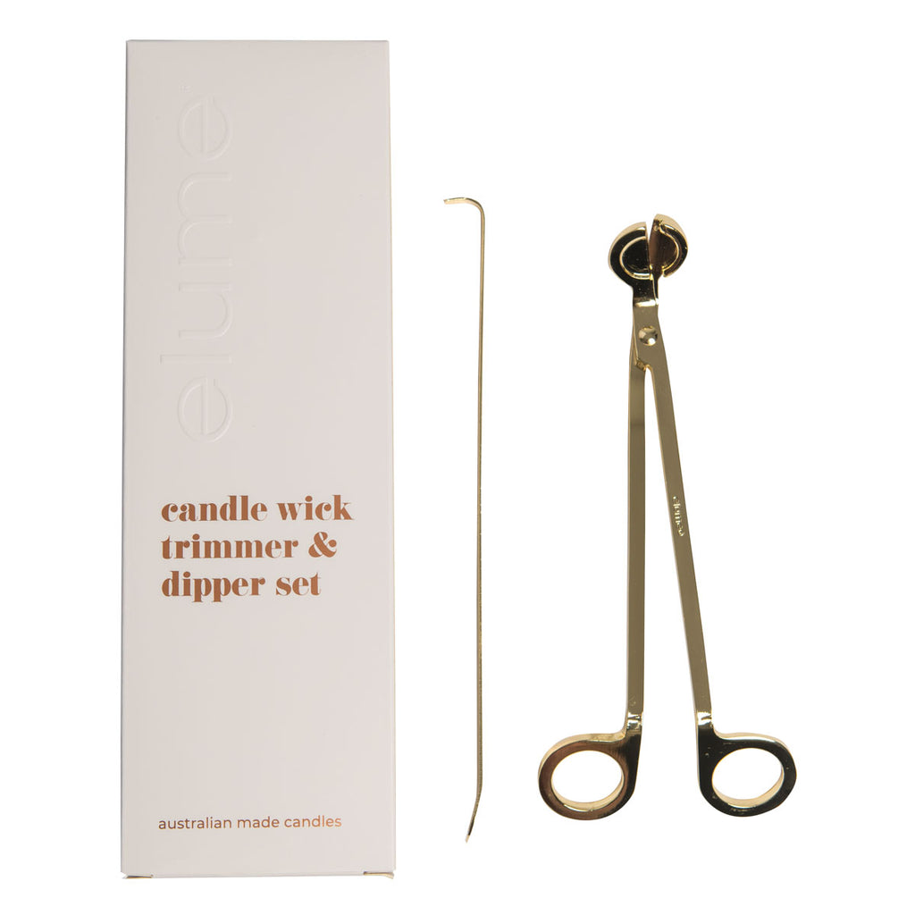 Wick Trimmer & Candle Dipper Set