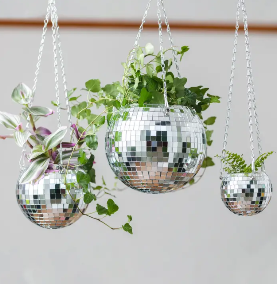 Disco Ball Planter